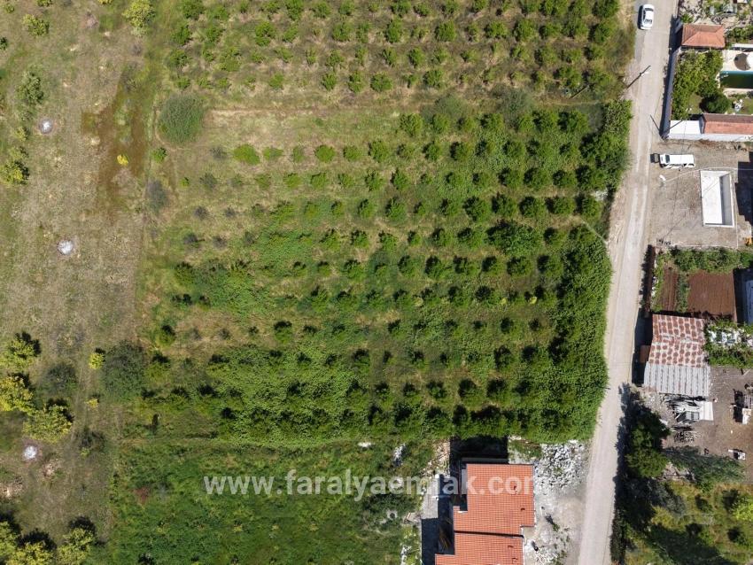Grundstück Zum Verkauf In Okçular, 1050 M², Im Wohngebiet Des Dorfes.