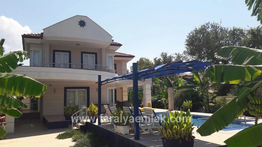 4+1 Villa Zum Verkauf In Dalyan Gülpınar, 573m2