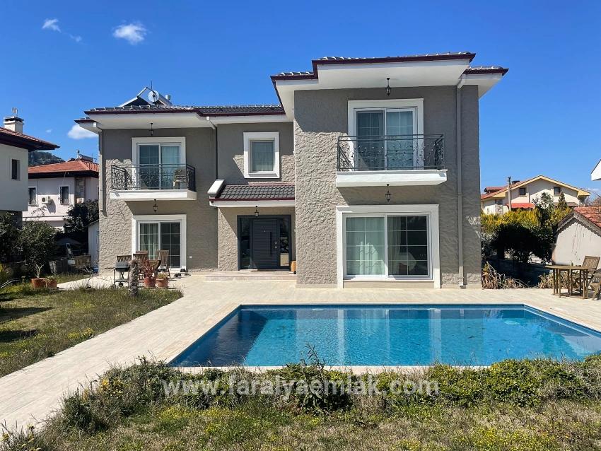 Villa Zum Verkauf In Dalyan Gülpınar Auf Einem 514 M² Großen Grundstück