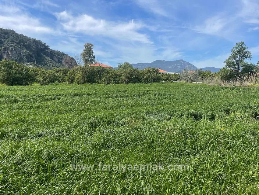 In Okçular Einem 736m2 Großen, 250m2 Großen Bau Genehmigten Verkäuflichen Grundstück