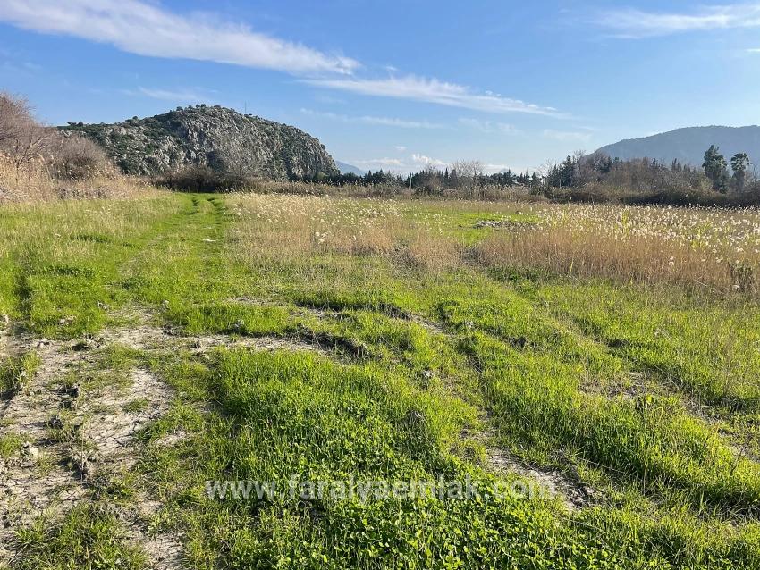 6800 M² Großes Grundstück In Dalyan Zu Verkaufen, 5% Wohnbebauungszone.