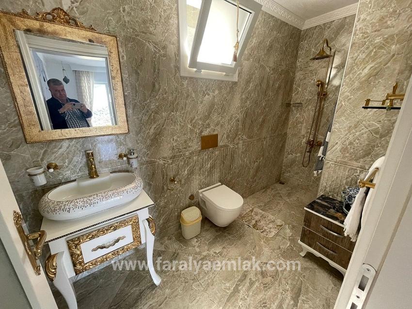 Vip-villa In Gökbel Zu Verkaufen, Auf Einem 5000 M² Großen Grundstück Mit Freiem Meerblick.
