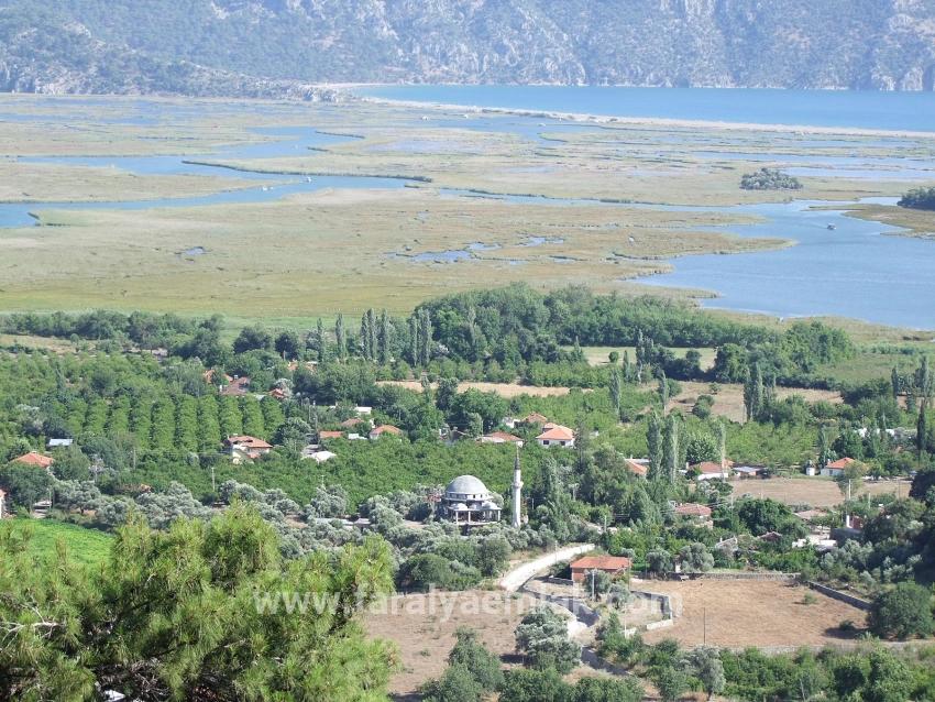 19.334 M² Großes Grundstück Zum Verkauf In Çandır, Köyceğiz.