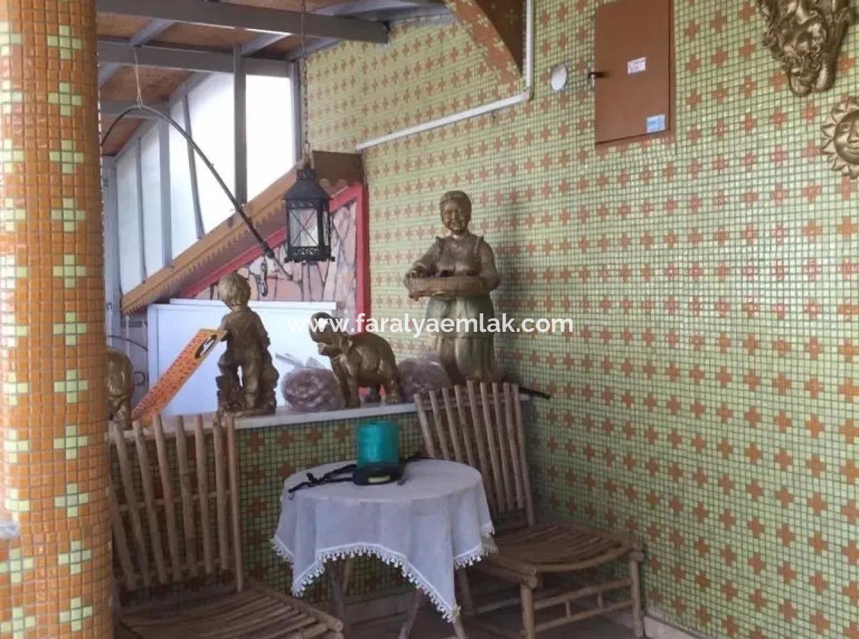 Konakli Alanya, Telatiye Quartal Villa Zum Verkauf In Der Nähe Vom Meer In Der Ortschaft, Der Den Grundstein Für Das Grundstück 338M2