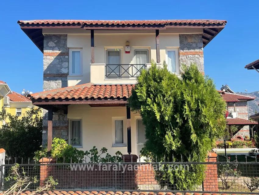 3+1 Villa For Sale In A Site In Dalyan