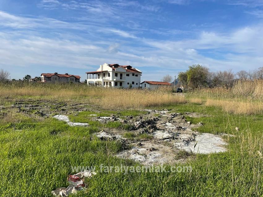 6800 M2 Plot Of Land For Sale In Dalyan With 5% Residential Zoning.