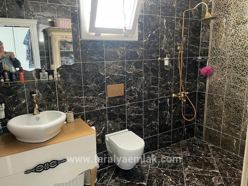 Vip Villa For Sale In Gökbel, On A 5000m2 Plot With Full Sea View.