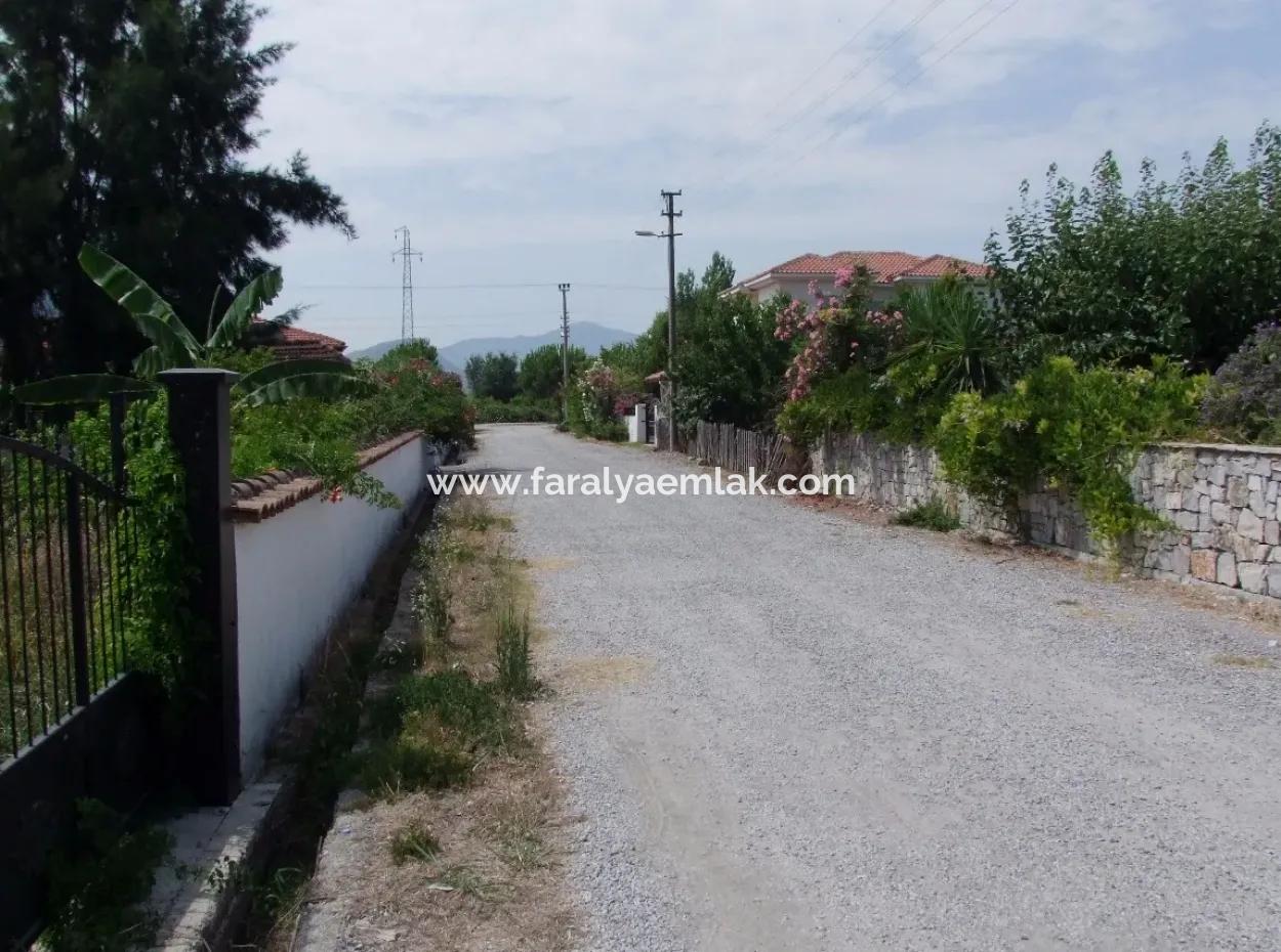 676M2 Plot For Sale In Dalyan For Sale Dalyan At The Corner Of