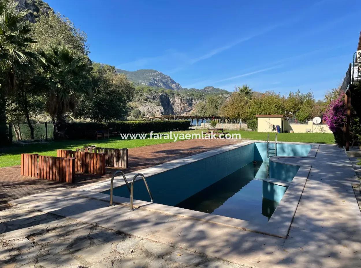 Duplex Apartment For Sale In Dalyan Gülpinar For Zero To 75M2 Canal