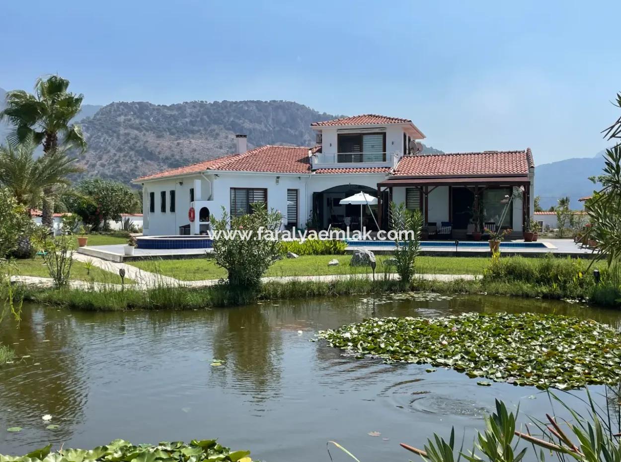 Dalyan 4 1 Luxury Villa For Sale In 7000M2 Land