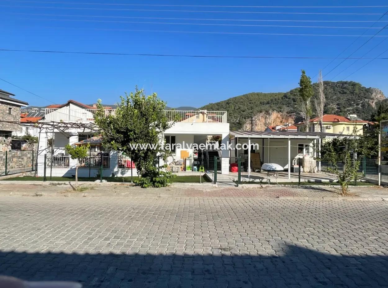 Detached Villa House For Sale In Dalyan Maraşda 677M2 Land