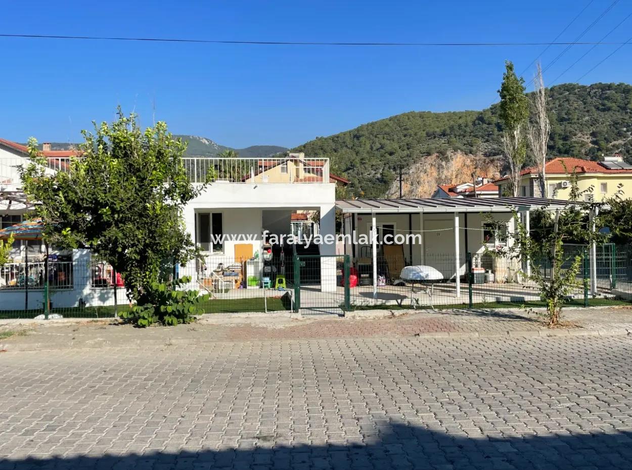 Detached Villa House For Sale In Dalyan Maraşda 677M2 Land