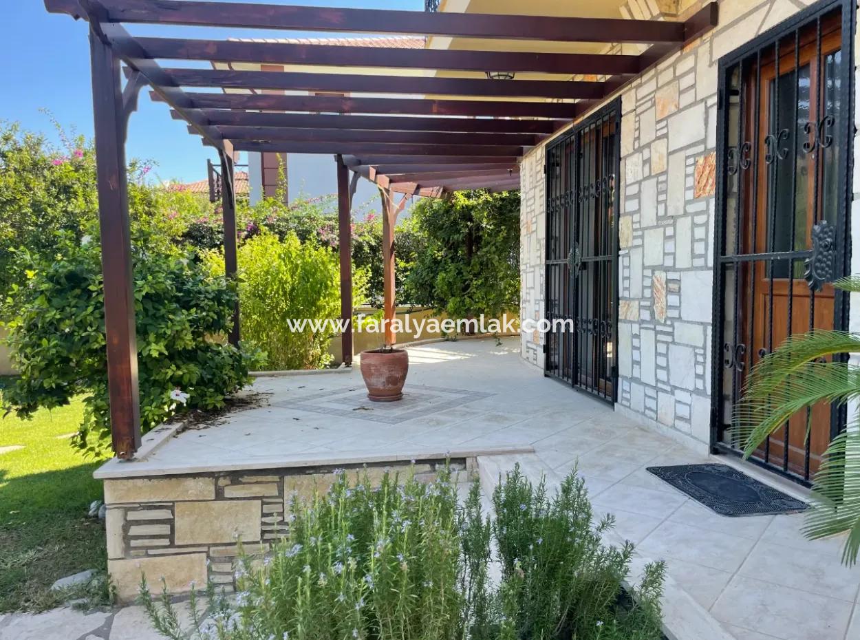 3 1 Villa For Sale In 600M2 Plot In Dalyan Gülpınar