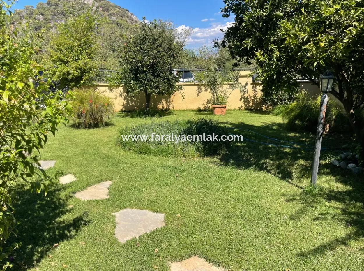 3 1 Villa For Sale In 600M2 Plot In Dalyan Gülpınar