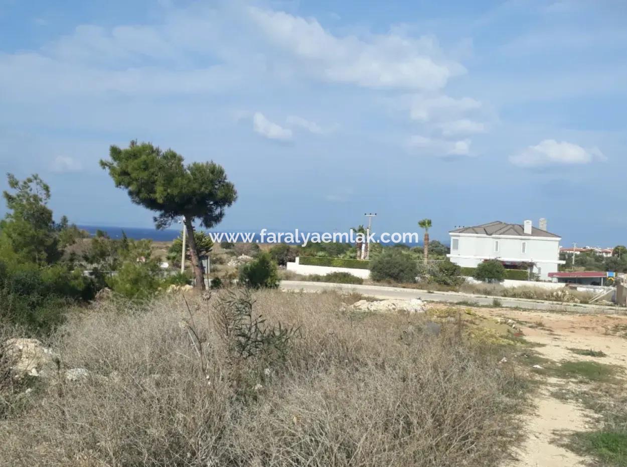 Land For Sale In Çeşme Dalyan Neighborhood With Full Sea View 1176M2 Zoning
