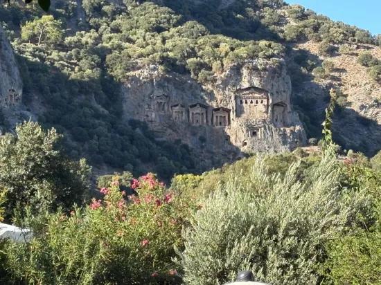 Dalyan В Maraş С Видом На Королевские Могилы Вилла 4+1 Продается