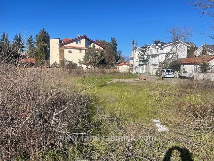 Dalyan Gülpınar Köşebaşı Satılık 1000m2 Arsa