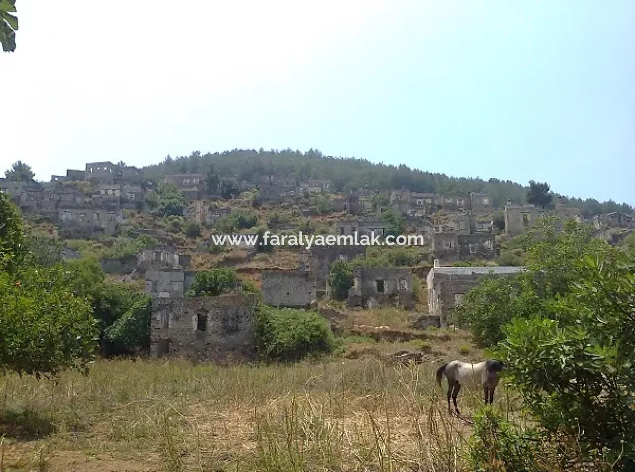 Fethiye Kayaköy'de Satılık Arsa